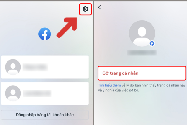 Hướng dẫn xóa Facebook trên iPhone - Bước 4