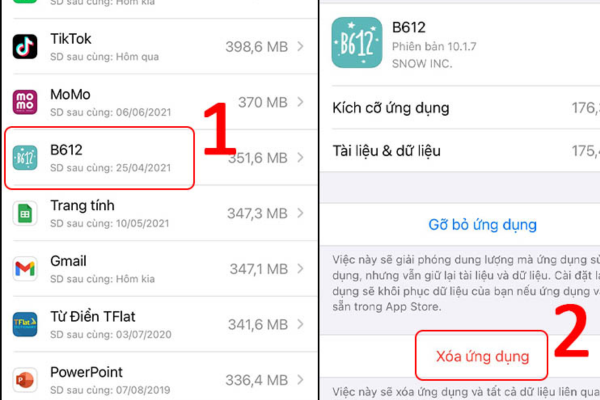 Xóa ứng dụng nhanh chóng trên iphone