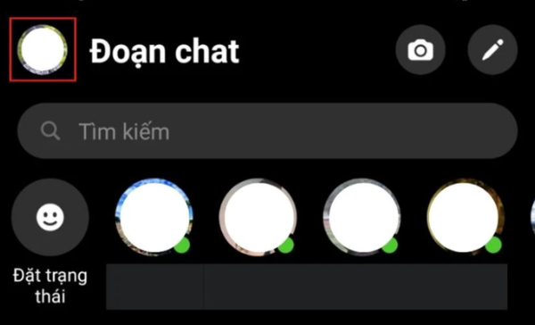 Chọn avatar Messenger