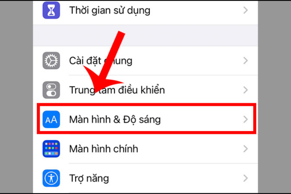 Cài đặt thời gian khóa màn hình cho iPhone 