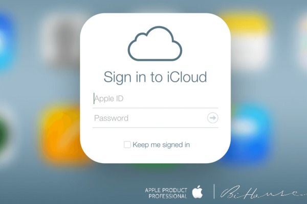 Đăng nhập tài khoản iCloud bằng các thiết bị Apple