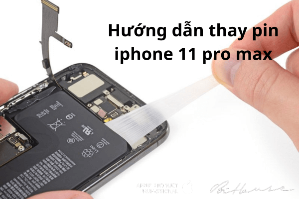 Thay pin iphone 11 Pro max