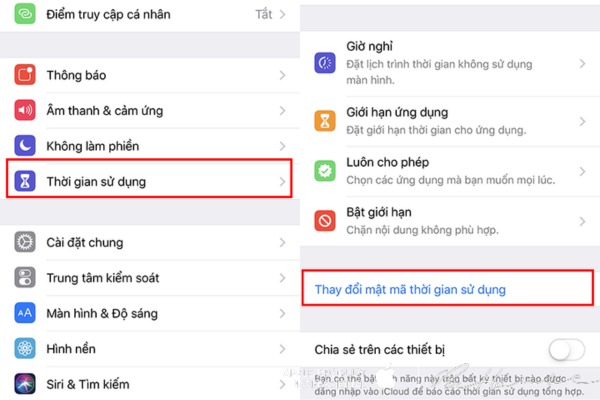 Khóa iphone với một ứng dụng cụ thể