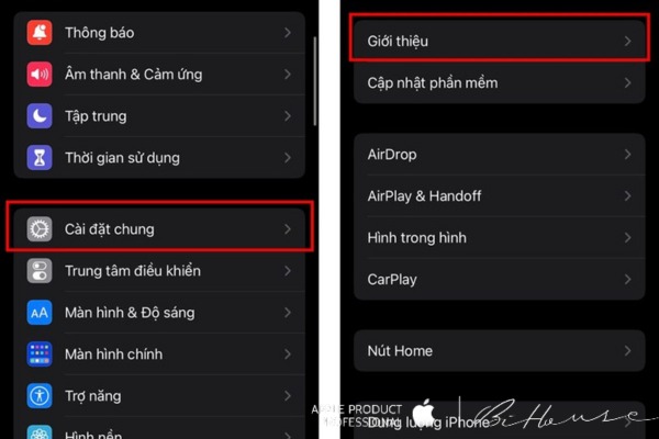 Kiểm tra Iphone thông qua nhà cung cấp