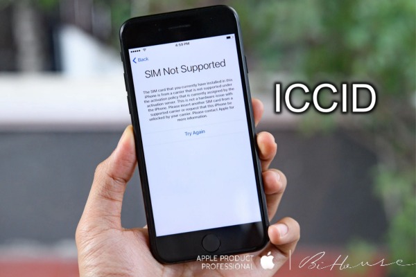 Phân biệt iphone quốc tế với iphone lock dựa vào mã ICCID