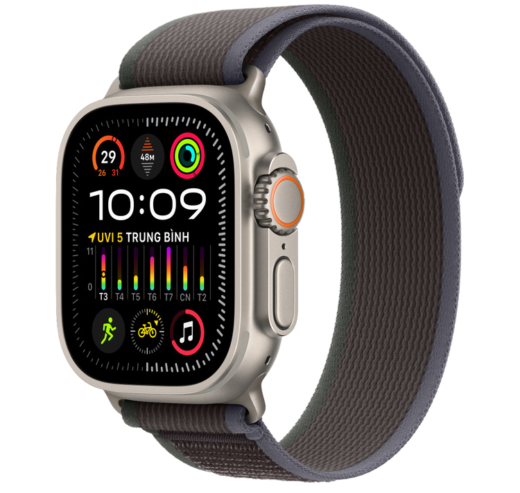 Apple Watch Ultra 2 LTE viền Titanium dây Trail